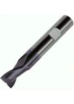 Schaftfräser VHM TiAlN - Für Stahl, Gußeisen - DIN 6527 Kurz - Typ N - Schaft H