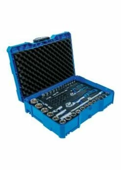 Steckschlüssel-Satz - 65-teilig - 6,3 Mm (1/4 ") / 12,5 Mm (1/2 ") - Im Systemkoffer - BGS Systainer®