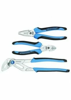 Zangen-Satz 3-teilig - Praktische Satzzusammensetzung - 2-Komponentengriff