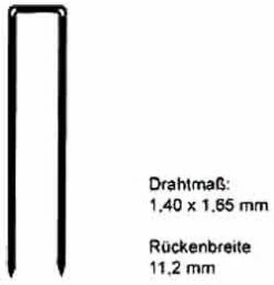 Heftklammer "Typ Z" - Verzinkt, Stark Verzinkt, VA - 25-50 Mm Lang