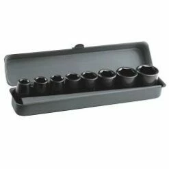 Schneider SKSL-Set 3/8"-8 - Steckschlüssel - 8 Stück - Für Druckluftwerkzeuge