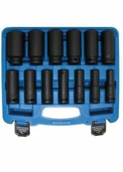 Kraft-Steckschlüssel-Einsätze - Tief - Zöllig - 7/16" Bis 1 1/4" - 1/2 Antrieb