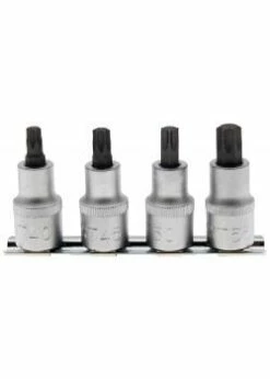 Bit-Einsatz-Satz - Mit T-Profil - Größen T40, T45, T50 & T55 - 4-tlg.