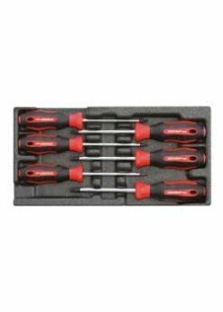 GEDORE Red Schraubendreher-Satz - TX - Im 1/3 Schaumstoffmodul - 6-teilig