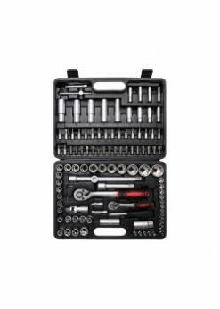 Steckschlüsselsatz - 108-tlg. - Antrieb- 1/4"-1/2" - SuperLock-Profil - CV-Stahl