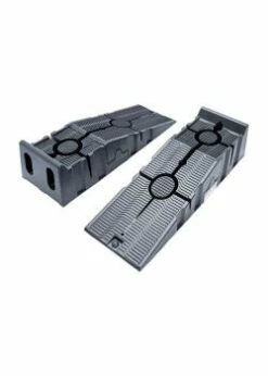 Auffahrrampen-Satz - Kunststoff - 2-tlg. - Extra Hoch - Tragkraft 3000 Kg