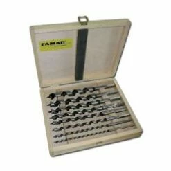 Schlangenbohrer-Satz "Lewis", 6- Bis 8-teilig, In Holzkasten, FAMAG