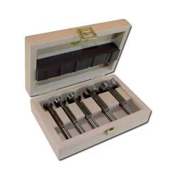 Forstnerbohrer-Satz WS 5-teilig, In Holzkasten, Ø: 15-35 Mm, FAMAG 3 Forstnerbohrer-Satz WS 5-teilig, In Holzkasten, Ø: 15-35 Mm, FAMAG