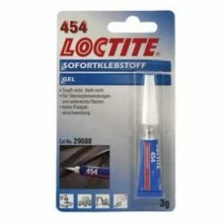 Sekundenkleber "Loctite 454" - Gel - 3 G Tube - LOCTITE® - VE 12 Stück - Preis Per VE