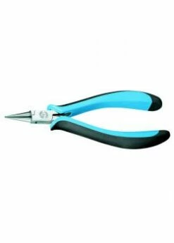 Elektronik-Rundzange - 135 Mm - Spitzer Kopf - Geeignet Für Kevlar® - ESD