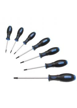 T-Profil Schraubendreher-Satz - T8 Bis T40 - CRO-MO-Stahl 3 T-Profil Schraubendreher-Satz - T8 Bis T40 - CRO-MO-Stahl