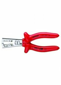 VDE-Abisolierzange STRIP-FIX - Tauchisoliert - Länge 160 Mm - ø 0,5 Bis 5 Mm² Kabel