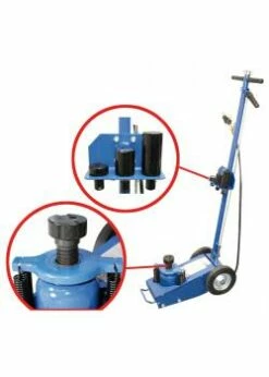 Lufthydraulischer Wagenheber - 22 Tonnen - Fahrbar - 1/4" NPT