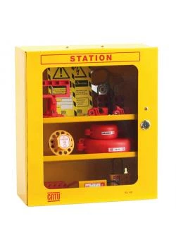 Lock-Out Station - 2 Verstellbare Einlegeböden - 405 X 355 X 156 Mm 3 Lock-Out Station - 2 Verstellbare Einlegeböden - 405 X 355 X 156 Mm