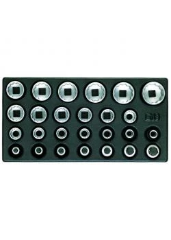 Steckschlüssel-Einsatz-Satz - Antrieb 1/2" - UD-Profil - In 1/3 ES-Modul 3 Steckschlüssel-Einsatz-Satz - Antrieb 1/2" - UD-Profil - In 1/3 ES-Modul