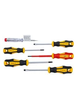 VDE-Elektriker- / Schraubendreher-Satz - Schlitz / Kreuzschlitz - 6-teilig 3 VDE-Elektriker- / Schraubendreher-Satz - Schlitz / Kreuzschlitz - 6-teilig