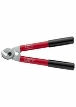 Kabelschere - Rot Lackiert - Länge 280 Mm