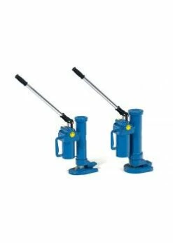 Maschinenheber - Hydraulisch - 360° Drehbar - Blau