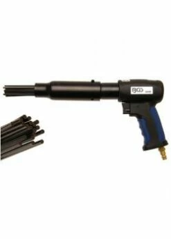 Nadelentroster - Druckluft - 1/4 " Anschluss - 4000 Hübe / Min - Länge 330 Mm