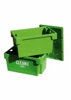 CLEAN BOX - Hart-Polyethylen - Mit Deckel Und Tauchkorb - Füllmenge 50 Liter