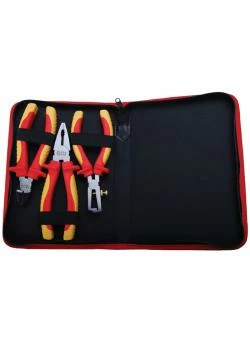 Zangen-Satz - Isoliert - VDE-geprüft - 3-tlg. 3 Zangen-Satz - Isoliert - VDE-geprüft - 3-tlg.