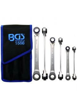 Ratschen-Ringschlüssel-Satz - 4 In 1 - SW- 8 Mm X 9 Mm Bis 18 Mm X 19 Mm - 3-teilig 3 Ratschen-Ringschlüssel-Satz - 4 In 1 - SW- 8 Mm X 9 Mm Bis 18 Mm X 19 Mm - 3-teilig