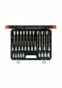 GEDORE Red Satz Schraubendrehereinsätze - 1/2 Zoll - IN - 30-teilig