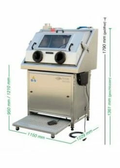 BIO-CIRCLE HP - Hochdruck-Teilewaschtisch - Edelstahl-Tank - Füllmenge Max. 100 L - Nutzlast Max. 350 Kg - Arbeitsdruck 8 Bis 80 Bar