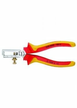 VDE-Abisolierzange - Hüllenisoliert - Länge 160 Mm - ø 0,8 Bis 6 Mm² Kabel