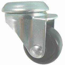 Apparate-Lenkrolle Mit Rückenloch - Rad-Ø 30 Bis 50 Mm - Bauhöhe 47 Bis 66 Mm - Tragkraft 30 Bis 40 Kg