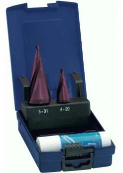 Blechschälbohrer-Satz - Bohrbereich 4-31 Mm - TiAlN-beschichtet - Spiralgenutet