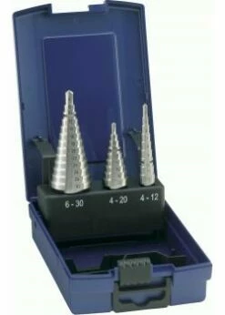 Stufenbohrer-Satz - Bohrbereich 4-30 Mm - Blank - Universal - Gerade Genutet - F