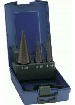 Stufenbohrer-Satz - Bohrbereich 4-30 Mm - TiAlN-beschichtet - Universal