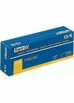 Heftklammer Nr. 13 "Rapid" Stahl/ VA 10,5mm X 6-8mm