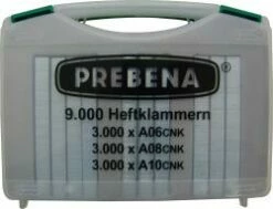 Heftklammern - Type A - 9000 Stk. - Handwerker-Koffer