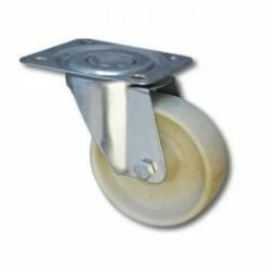 Lenkrolle - Kunststoffrad - Hitzebest. - Rad-Ø 80 Bis 100 Mm - Bauhöhe 108 Bis 128 Mm - Tragkraft 90 Bis 110 Kg