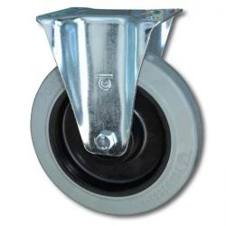 Bockrolle - Elastik-Vollgummirad - Kugellager - Rad-Ø 200 Mm - Bauhöhe 235 Mm - Tragkraft 350 Kg 3 Bockrolle - Elastik-Vollgummirad - Kugellager - Rad-Ø 200 Mm - Bauhöhe 235 Mm - Tragkraft 350 Kg