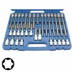 Bit-Einsatz-Sortiment 1/2" - Ribe - 32-teilig