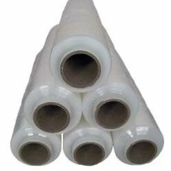 Stretchfolie Transparent 20µ, 500mm Breit, 300 M Lang VE 6 Rollen