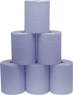 Putzpapier - 3-Lagig - Perforiert - 500 Blatt/Rolle