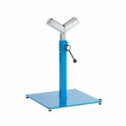 Materialauflageständer TO-MAS - 2 Tragrollen In V-Gabel - Tragkraft 600 Kg