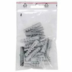 Druckverschlussbeutel - 50 My - Ohne Beschriftungsfeld Mit Euroloch - 1.000er Pack - Versch. Größen