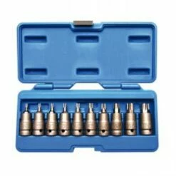 Kraft-T-Profil-Biteinsätze - T20-T70 - 10 Tlg.