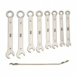 Maul-Ringschlüssel-Satz - Mini Ausführung - 4-10 Mm - 8 Tlg.