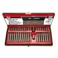 Kombi-Bit-Set - 40-tlg. - 12,5 (1/2) Und 10 (3/8) Antrieb