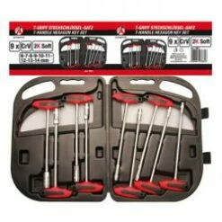 T-Griff-Steckschlüsselsatz - 6 - 14 Mm - 9-tlg.