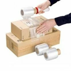 Bündelstretchfolie Mit Hand-Abroller - 9 Cm X 150 Meter