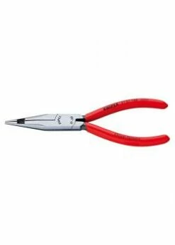 Flachrundzange Mit Mittenschneider - 160 Mm - Mit Kunststoff überzogen