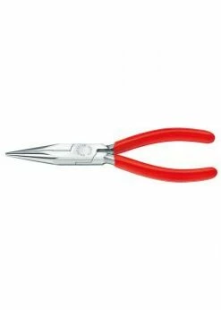 Flachrundzange Mit Schneide - 125 Mm - Mit Kunststoff überzogen