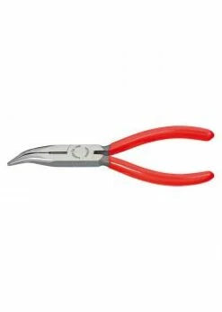 Flachrundzange Mit Schneide - 40° Winkel - Mit Kunststoff überzogen - 160 Mm